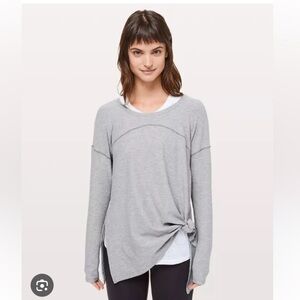 Lululemon Unwind Tunic Long Sleeve Top